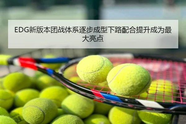 EDG新版本团战体系逐步成型下路配合提升成为最大亮点
